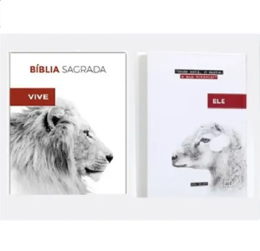 Bíblia Sagrada Premium Almeida Corrigida Fiel -Ele Vive- Letra Média