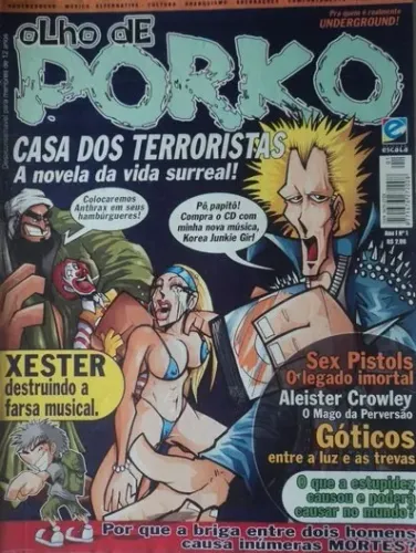 Lote de revistas antingas underground