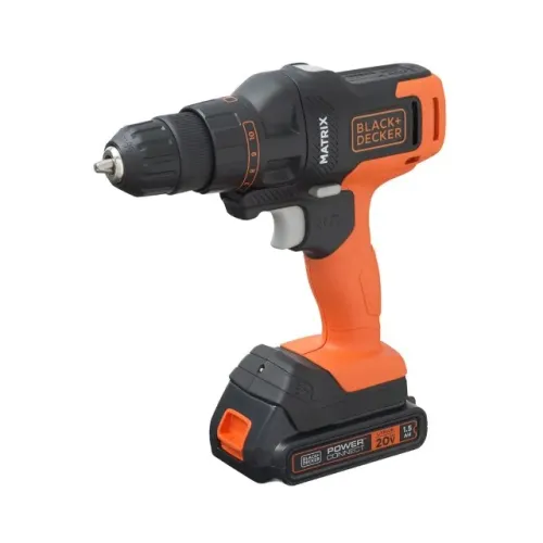 KIT DE FERRAMENTAS MATRIX C/ 3 CABEÇOTES BATERIA BIVOLT MTX20K3B - BLACK DECKER