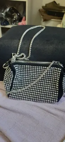 Bolsa strass brilho