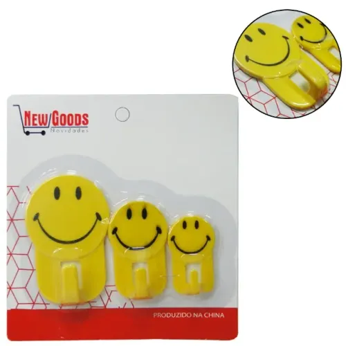 Ganchos Plastico 3pçs  Ba-32049 New Goods