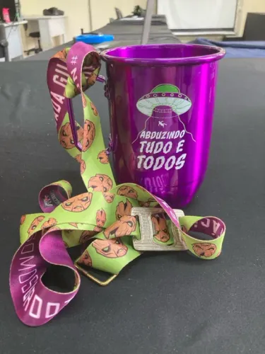Copo comemorativo choppada Estácio de Sá 