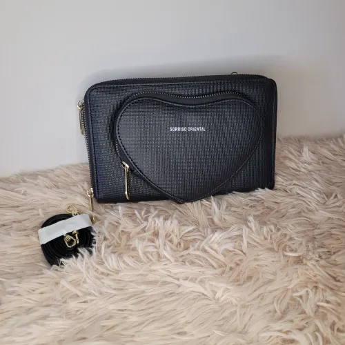 PROMOÇÃO Bolsa pequena retangular preto