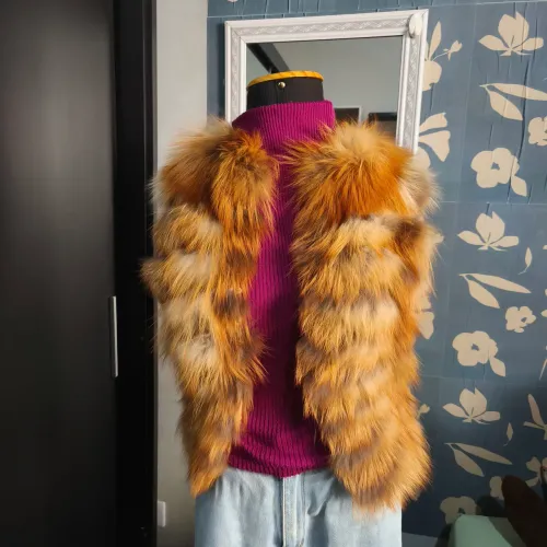 Colete Daslu 100% Pelo de Raposa em Ótimo Estado [GARANTIA OLX] 