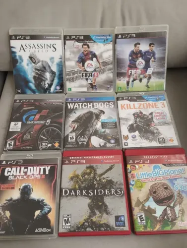 Jogos originais de ps3