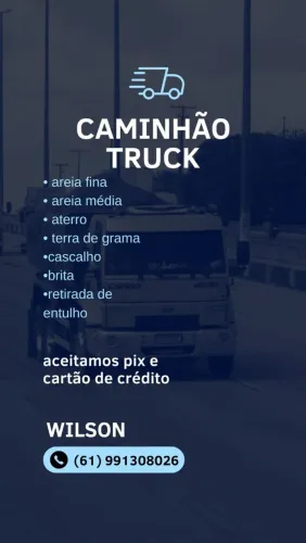 Caminhão Truck para Entulho