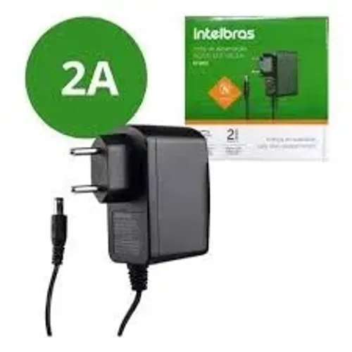 Fonte De Alimentação 12v 2a Ac/dc Ef 1202 Intelbras