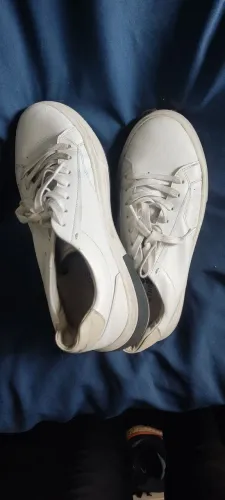 Sapatênis masculino branco 39 semi-novo