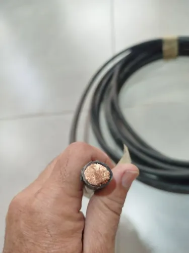Cabo de energia de energia de 70 mm 1kv, com 12 metrosnunca usado.