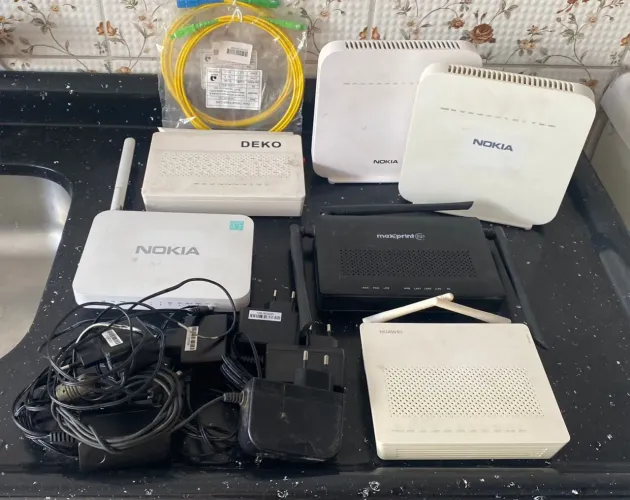 LOTE ONT GPON - Incluso Fonte (Produto Seminovo) a unidade 