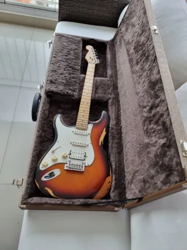 Fender Stratocaster American Original Vintage Sunburst 1993 + Hardcase Tweed!!!