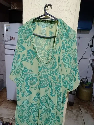 Camisa feminina Grande tipo vestido GG 48
