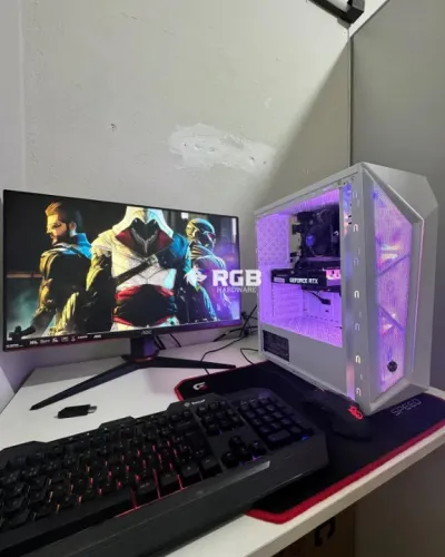 PC Gamer COMPLETO INTEL i5 +RTX3060+ 1 ano de garantia e em até 12x