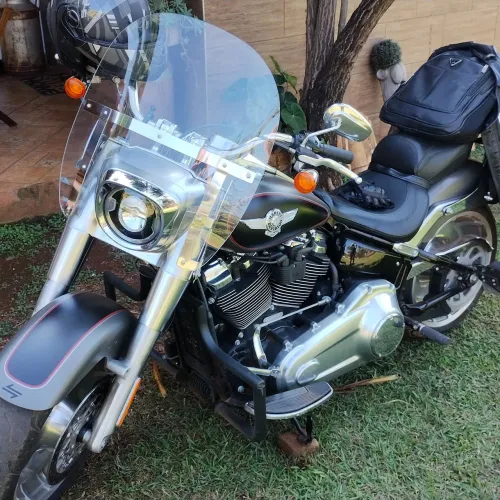 Bolha/para-brisa removível para Harley Davidson