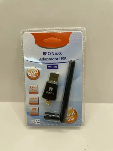Adaptador Wi-Fi USB 600Mbps Real 5G