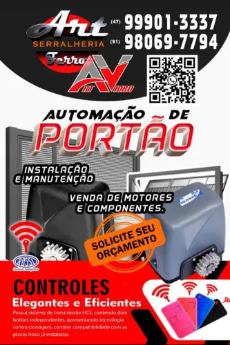 Portão eletrônico *