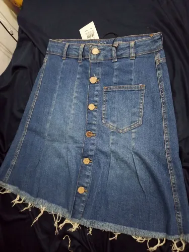Saia jeans