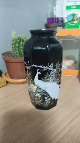 Shibata - Vaso em cerâmica vitrificada Japonesa
