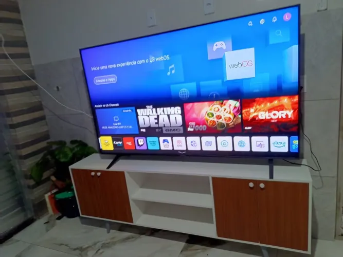 Rack para TV até 75" mdf