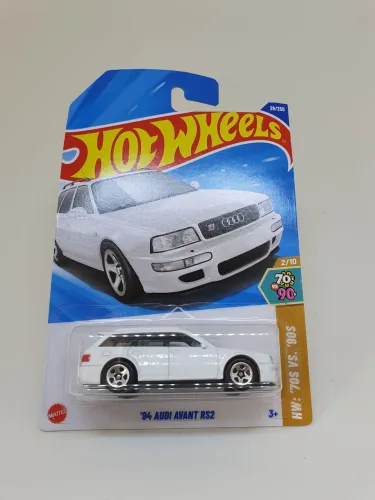 Hot Wheels 94 Audi Avant RS2 branca
