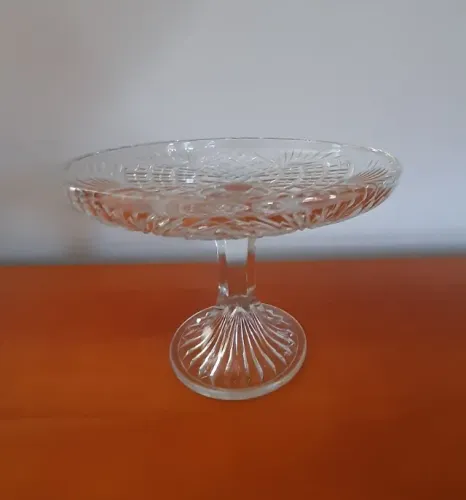 Prato para confeitos em demi cristal
