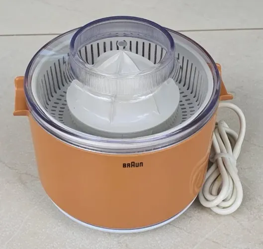 VINTAGE - Espremedor elétrico de laranja e limão, antigo, funcionando - Super Conservado