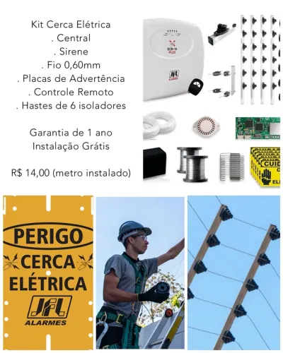 Cerca Elétrica 6 fios - Promoção 