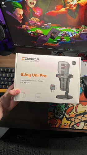 Microfone Sem fio Comica Ejoy Uni Pro (Celular/Computador)