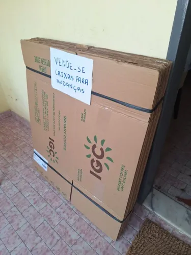 Caixas de papelão para mudanças 