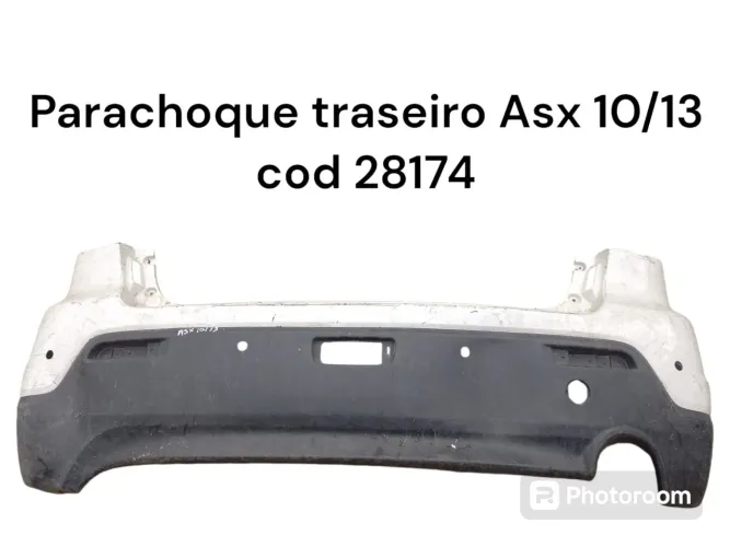 Parachoque traseiro ASX 10/13 cod 28174