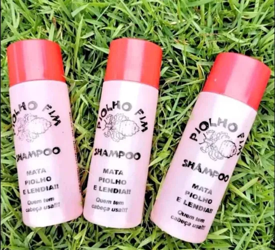 Shampoo Piolho Fim - Mata Piolho e Lendíase