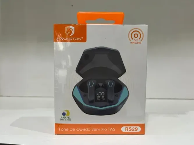 Fone de Ouvido Gamer H'maston Rs29 Led - Som Imersivo E Confortável- Loja Coimbra Entrega