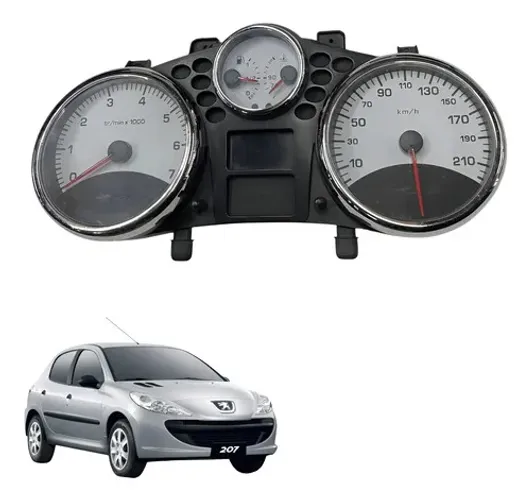 Painel Instrumentos Peugeot 207 1.4 2007 2013 Usado