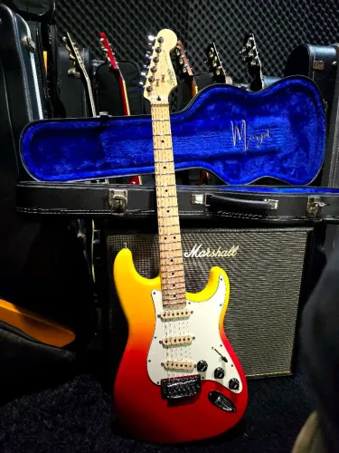 Guitarra stratocaster tequila sunrise all parts /ñ Gibson epiphone fender prs esp ibanez