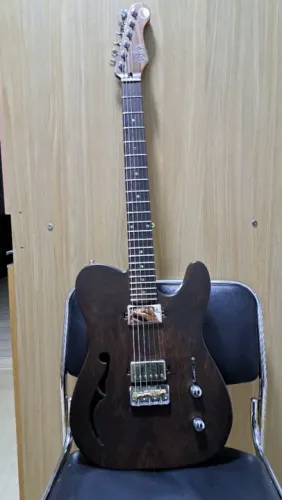 Guitarra Aslan Custom (F-hole) - lindíssima