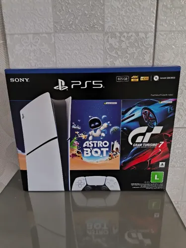 Console Playstation 5 slim digital novo lacrado