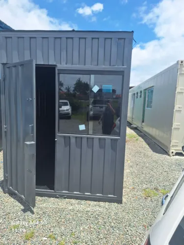 Container obra e banheiros construção