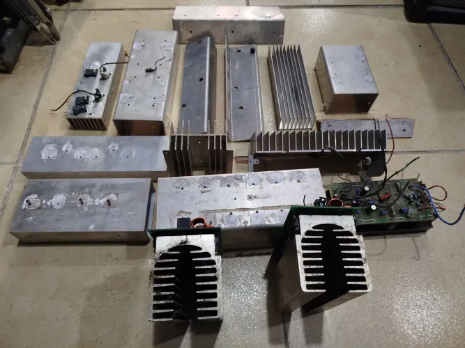 Dissipador para potência 