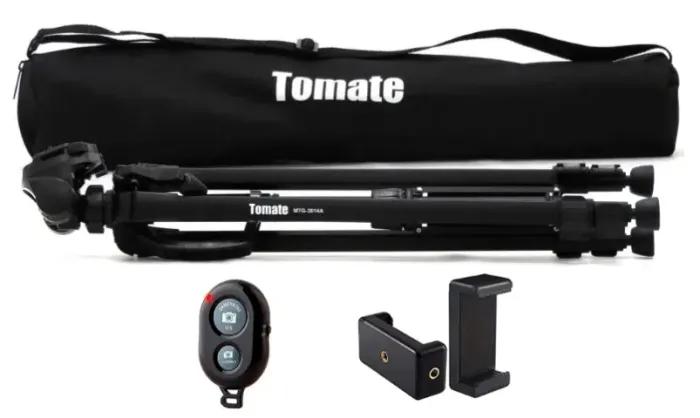 Tripé Profissional de Camera ou Celular Tomate MTG-3016 1,70m