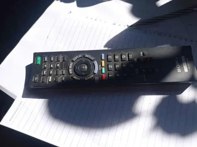 controle remoto original tv sony - com botao power na traseira 