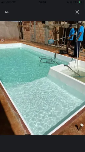 Piscina de fibra PROMOÇÃO ( 9 metros)