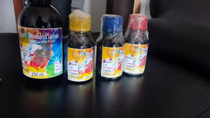 Tinta para Impressora Inkjet Double Platinum 250ml