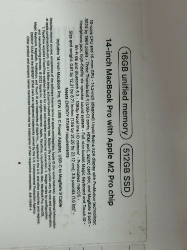 MacBook M2 pro 14?16GB  2023
