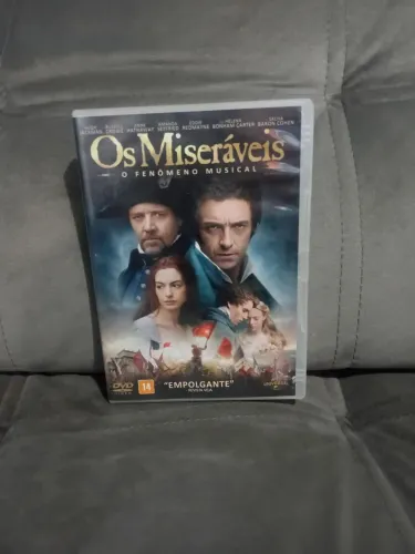 DVD Os Miseráveis  O fenômeno Musical