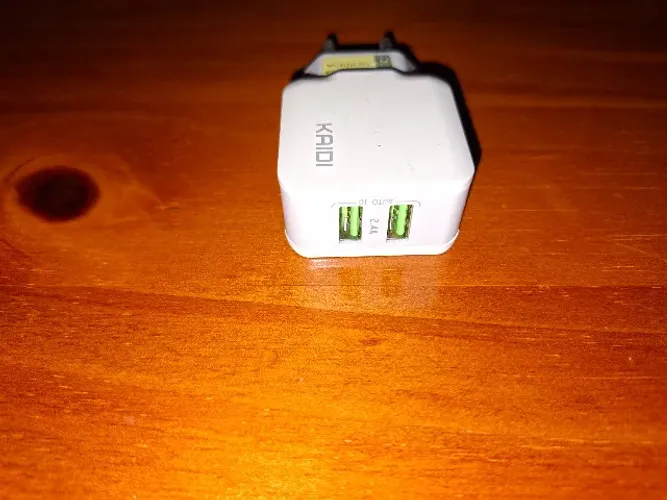 Carregador Kaidi Rápido (2 USB) 2.4A - Original e Homologado