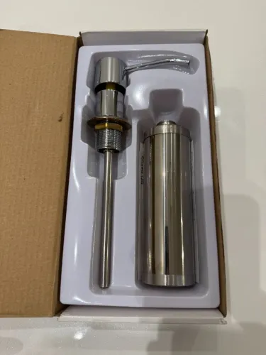Dosador de Sabão Inox de Bancada - Globalmix GH050 (Novo na Caixa)