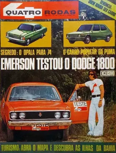 Dodge 1800 e Émerson - Revista Quatro Rodas 