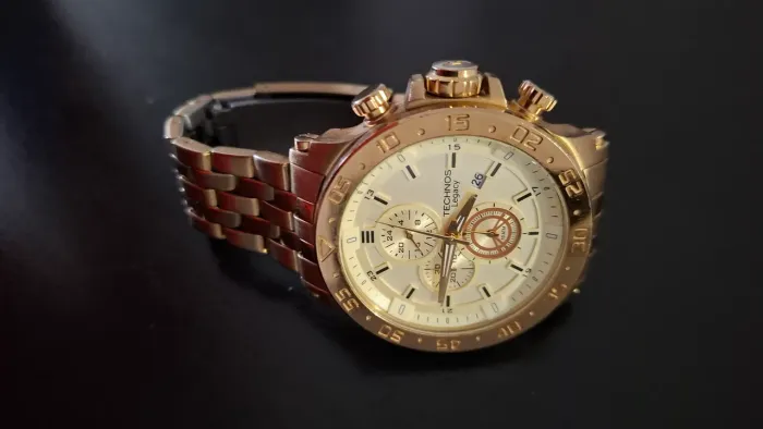 Relógio Technos Legacy Dourado Cronógrafo