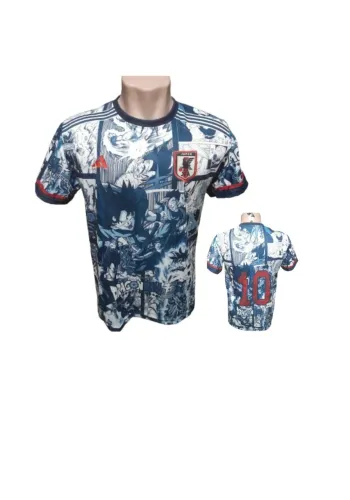 Camisa de Futebol Japão Manga Curta - Edição Limitada Dragon Ball Z