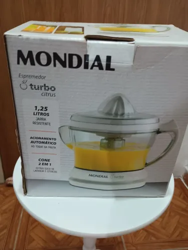 Espremedor de frutas Mondial Turbo Citrus (novo)